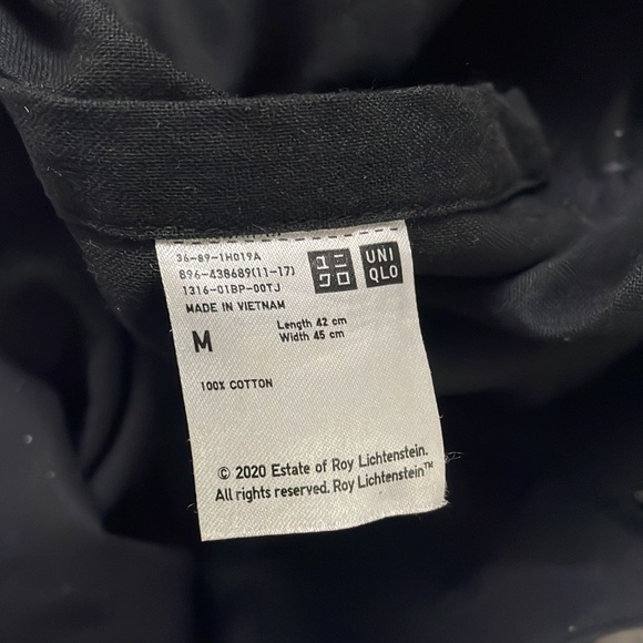 Uniqlo × ROY LICHTENSTEIN eco friendly tote bag | - Picture 9 of 13